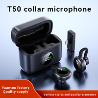 Microphone Condensateur USB Sans Fil Tokdance C Omnidirectionnel Lavalier Anti-Bruit pour Interviews Extérieures et Petites Vidéos