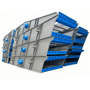 غربال اهتزازي مزدوج الطبقات 2YK2470 بمحرك 30 كيلوواط لفصل الخامات والرمل/الحصى، إنتاجية عالية لمعالجة الركام - Product Image 1