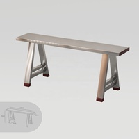 Table de barbecue pliable en acier inoxydable avec foyer à charbon, table à manger et table à fondue, pour usage domestique et professionnel (intérieur/extérieur)