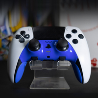 Coque arrière pour manette PS5 DSE, compatible avec la manette DualSense Edge PS5, anti-transpiration, coque de remplacement arrière pour manette PS5 Edge
