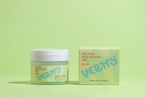 แผ่นเช็ดทำความสะอาดผิวหน้าสูตรเกาหลี ซิก้า ทีทรี ผสม PHA และใบบัวบก ช่วยผลัดเซลล์ผิว ลดสิวเสี้ยน รอยแดง และปรับสภาพผิว แผ่นสำลีพร้อมใช้ - Product Image 6