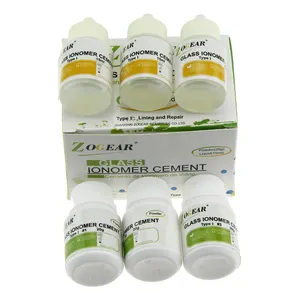 TM020 ZOGEAR Glass ionomer Dental Cement Materials (60g polvo + 45g líquido)