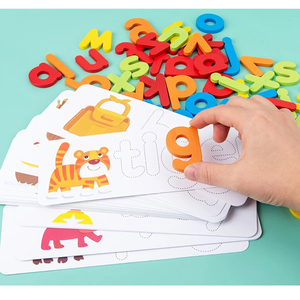 Jeu de puzzle éducatif pour la reconnaissance <span class=keywords><strong>des</strong></span> lettres anglaises <span class=keywords><strong>et</strong></span> <span class=keywords><strong>l</strong></span>'apprentissage <span class=keywords><strong>des</strong></span> mots – Offre spéciale - Product Image 6