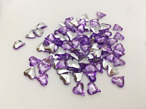 Bán buôn pha lê hình trái tim kim cương AB Nail Art phụ kiện với Loose Rhinestone quần áo giày và túi xách - Product Image 6