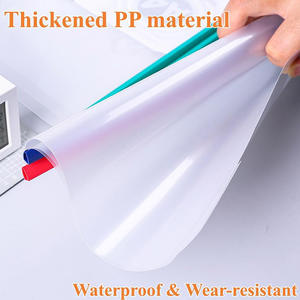 फॉस्का 160mic पॉलीप्रोपाइलीन सामग्री और 10 मिमी चौड़ाई रंगीन स्लाइडिंग बार 50 शीट पारदर्शी फ़ाइल फ़ोल्डरों - Product Image 2