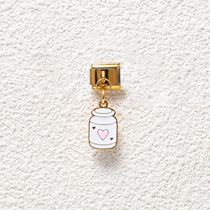 Stainless Steel Modular Charm Bracelet Food Theme DIY Jewelry Accessories Unisex Fashion Bracelet Spring 2025 Yiwu Origin - Product Image 4