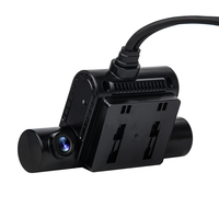 Caméra de tableau de bord intelligente 4G à double objectif, vision nocturne HD 1080P, double enregistrement avant/arrière, suivi GPS, surveillance à distance mobile