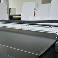 Imprimante jet d'encre à plat UV, grand format, panneau, verre, gaufrage, vernis, machine d'impression UV