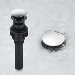 簡単にきれいな洗面器排水ポップアップ排水ストッパーオーバーフロー付きバスルームシンク排水