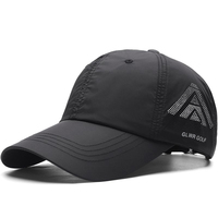 Gorra de Béisbol de Verano con Visera Curva, 6 Paneles, Poliéster, Unisex, Ajustable, Transpirable, Impermeable, Malla a Cuadros con Corte Láser, Deportiva, 3D