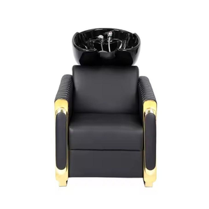 Sillón de peluquería con lavacabezas, directo de fábrica, mobiliario para salón de belleza - Product Image 5
