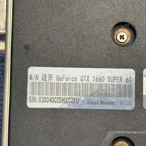 GeForce GTX <b>1660</b> SUPER 6GB GDDR6 192BIT Used GPU Graphics Card - Product Image 6