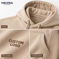 Hoodie Unisexe Oversize Vintage Délavé Personnalisé à Prix Bas en Gros, Coton Épais avec Impression Sérigraphique de Lettres, Style Streetwear