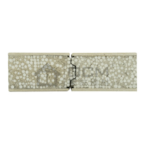 Panel sándwich de cemento con núcleo de espuma EPS, tablero de aislamiento térmico ignífugo, <span class=keywords><strong>revestimiento</strong></span> de <span class=keywords><strong>pared</strong></span> de construcción comercial - Product Image 1