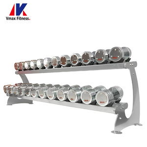 Set de <span class=keywords><strong>Mancuernas</strong></span> Personalizadas Comerciales para Gimnasio y Fitness Equipo de Entrenamiento de Fuerza <span class=keywords><strong>10</strong></span> <span class=keywords><strong>kg</strong></span> <span class=keywords><strong>Mancuernas</strong></span> de Acero - Product Image 2