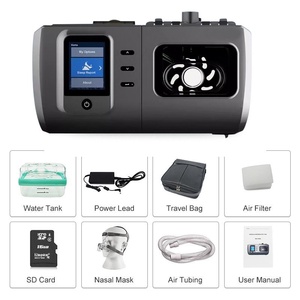 Máquina <span class=keywords><strong>CPAP</strong></span> Portátil con Humidificador y Máscara Integrados, Dispositivo de Respiración <span class=keywords><strong>para</strong></span> Apnea del Sueño <span class=keywords><strong>para</strong></span> Uso en el Hogar y de Viaje - Product Image 2
