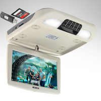 Moniteur de plafond MP5 9 pouces pour voiture, système de divertissement USB/SD pour bus, autocar et camping-car, certifié ISO