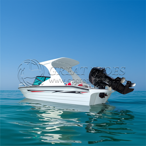 Yacht à flybridge en alliage d'aluminium de 4,8 m (16 pieds), coque de bateau en aluminium, 6 personnes, bateau à moteur offshore pour la navigation en mer - Product Image 2