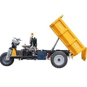 Mini-dumper minier pour chantier, tricycle basculant <span class=keywords><strong>électrique</strong></span> motorisé à trois roues, norme Euro - Product Image 6