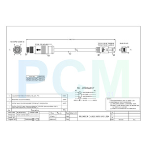 Câble <span class=keywords><strong>Ethernet</strong></span> industriel M12 D Code 4 broches mâle vers RJ45 CAT6A haute flexibilité Profinet EtherCAT pour vision industrielle Cognex Keyence SICK - Product Image 6