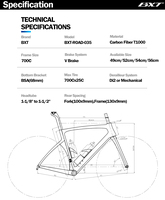 Cadre de vélo de route en fibre de carbone BXT, frein V, Di2/mécanique, chinois, original, vente en gros, OEM, frein à jante aérodynamique, cadres de vélos de route