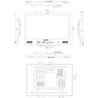 SEETEC-Monitor de director de 21,5 pulgadas, batería de 20 horas de duración y entrada SDI multicámara, OEM directo de fábrica