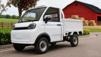 Camionnette électrique mini-dump 72V 3500W homologuée EEC COC DOT, conduite à gauche, pour le transport de marchandises