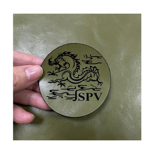 12*18 inch Glossy laserable PU tấm giả da bọt và chất kết dính cho hàng thủ công trang trí túi - Product Image 2