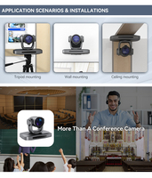 Dernière diffusion en direct 4k haute vitesse professionnelle pour la diffusion de conférence Église Streaming RJ45 LAN