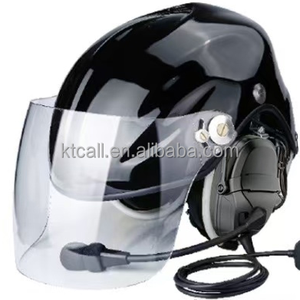 OMFOX KTC300pro C Impermeable Anti-fuego Full Duplex BT ANC y ENC Cancelación de ruido Comunicación táctica Orejeras + Cámara - Product Image 6