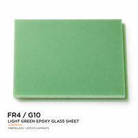 Panneau d'isolation en tissu époxy LEADWIN en vert, jaune, noir et blanc pour composants électriques
