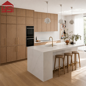 Mobili da <span class=keywords><strong>Cucina</strong></span> Laccati di Lusso Moderni con Isola, Soluzione di Personalizzazione Completa per Tutta <span class=keywords><strong>la</strong></span> Casa Foshan Yingsheng, <span class=keywords><strong>Cucina</strong></span> Modulare - Product Image 2