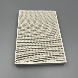 <span class=keywords><strong>Plaque</strong></span> en céramique alvéolaire infrarouge en cordiérite 134x94x13mm pour four de chauffage industriel - Product Image 5