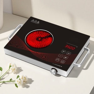 Fornello a Induzione Portatile 220V ad Alta Potenza, Vetro Nero, Touch Digitale con Timer e Protezione dal Surriscaldamento per Uso Domestico in Cucina - Product Image 1