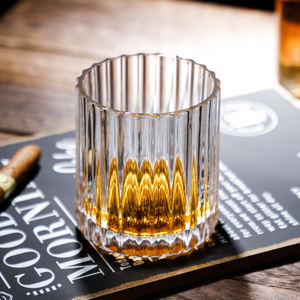 Copo de Whisky de Cristal Luxuoso Sem Chumbo com Base Pesada, Copo Old Fashioned para Bar - Product Image 4