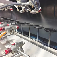 Pistolet fixe 3D personnalisable entièrement automatique système de revêtement de robot de pulvérisation peinture à base d'eau Ventilation sans poussière assemblage de voiture nouveau