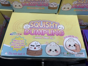 Juguetes Blandos de Dumpling con Caja de Exhibición, Juguete Antiestrés para Niños, Material TPR Unisex - Product Image 5