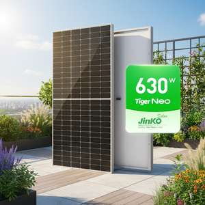 แผงโซลาร์เซลล์ <span class=keywords><strong>Jinko</strong></span> Tiger Neo N-type 430W 480W 500W 550W 600W 630W โมโนคริสตัลไลน์ มีสินค้าในคลังสินค้ายุโรป - Product Image 1