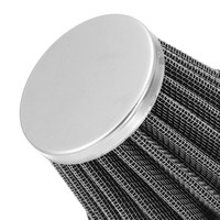 Filtre à air de moto universel 28 35 39 42 48 mm style cône avec entrée de courbure à 45 degrés pour moto ATV Scooter Pit Dirt Bike