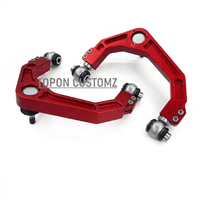 Bras de suspension supérieur avant en aluminium 6061 T6 usiné CNC, taille personnalisable, pour camion routier, performance, finition brute/anodisée