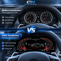 Pour BMW Z4 E89 2009-2016, écran LCD numérique de 12,3 pouces, tableau de bord, compteur de vitesse, remplacement plug and play
