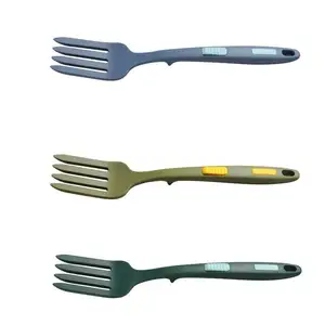 Non-stick kitchenware general-purpose cookware food grade silicone cooking fork for cooking