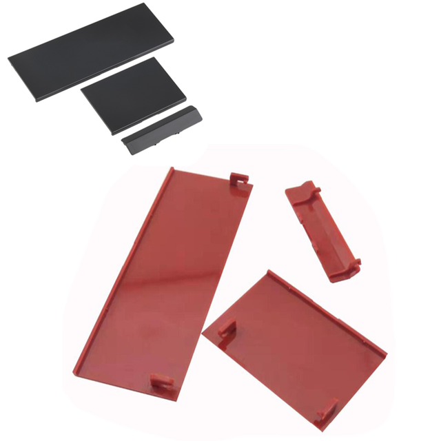 SYY Hot Game 3 in 1 High Quality Replacement Console Door Covers Shell Memory Card Battery Back Case 100% Tested Wii Colors