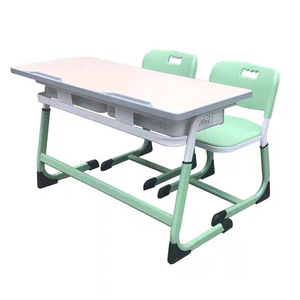 Conjunto de escritorio y silla para estudiantes Mingzhong con altura ajustable para uso escolar - Product Image 3