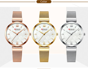 Montre-bracelet de luxe pour femme à mouvement quartz Miyota avec bracelet en acier inoxydable – Tendance et élégante - Product Image 5
