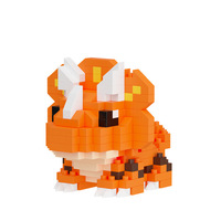 Jouets de puzzle 3D dinosaures, blocs de construction en briques, modèle de chat multi-formes, micro-blocs, assemblage DIY, décoration créative, éducatif pour enfants