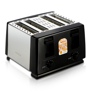 Akane a.505 1300W 4 <span class=keywords><strong>Slice</strong></span> Toaster tostadora de 4 rebanadas thép không gỉ thiết kế nhỏ gọn dễ dàng để làm sạch - Product Image 2