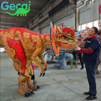 Costume de dinosaure réaliste modèle de simulation Gecai 3D