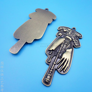 Colgante Metálico de Star Wars, Modelo 3D de Nave Espacial, Aleación de Zinc, Amuleto Temático, Unisex, para Uso Diario, Regalo - Product Image 4