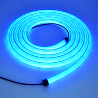 LUMINEUX Rond 360 LED Tube DC12V DC24V RVB Néon LED Lumière Étanche LED Silicone Lumière Néon
